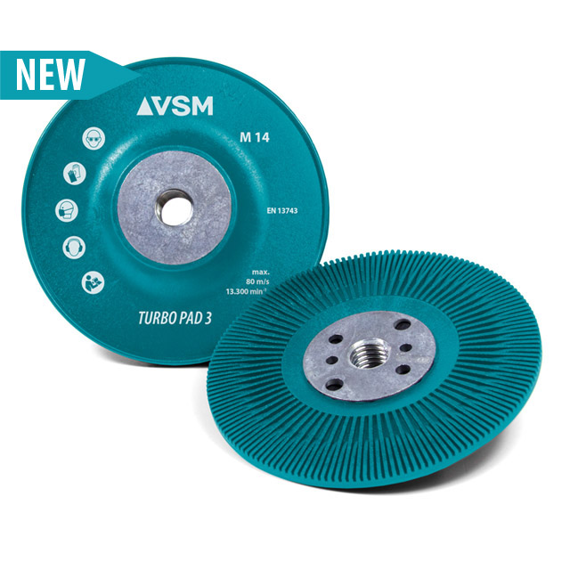 accesorio VSM TURBO PAD 3 para discos abrasivos Discos abrasivos 9