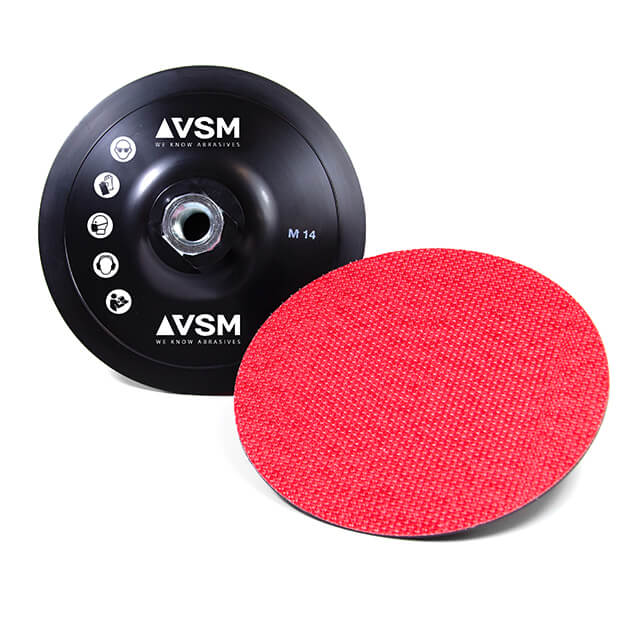 Platos soporte para discos abrasivos con soportes de papel y tela Discos abrasivos 23
